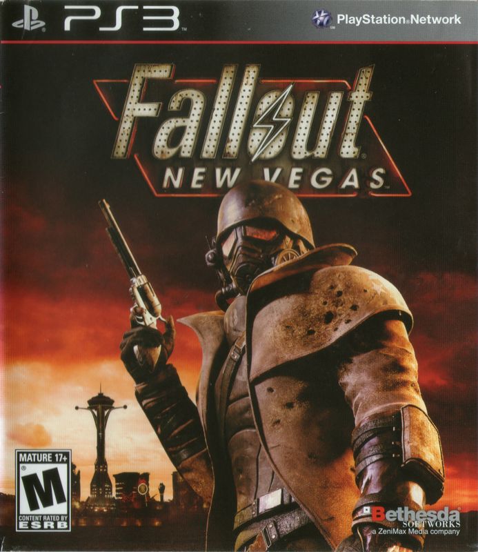 Fallout New Vegas box art for Playstation 3